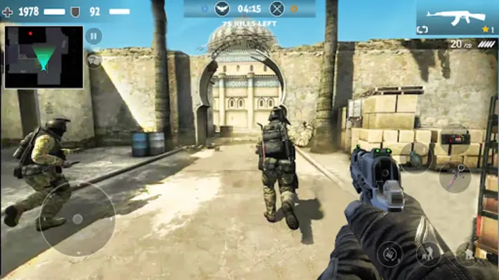 FPS Gun Strike Gun Shooter android App screenshot 0